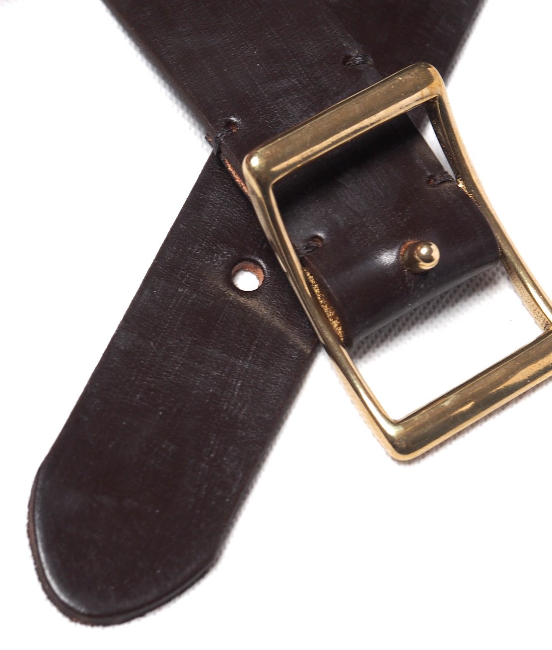 HADDON & JONES】HL42 CONWAY BELT - Dk.BROWN ベルト - HUNKY DORY