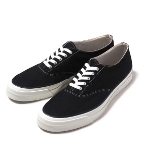 <img class='new_mark_img1' src='https://img.shop-pro.jp/img/new/icons47.gif' style='border:none;display:inline;margin:0px;padding:0px;width:auto;' />【ASAHI DECK】M014 DECK SHOES - BLACK デッキシューズ バルカナイズ製法 日本製