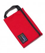 <img class='new_mark_img1' src='https://img.shop-pro.jp/img/new/icons47.gif' style='border:none;display:inline;margin:0px;padding:0px;width:auto;' />【Tough Traveler】ZIP POUCH W/HANDLE - RED ジップポーチ