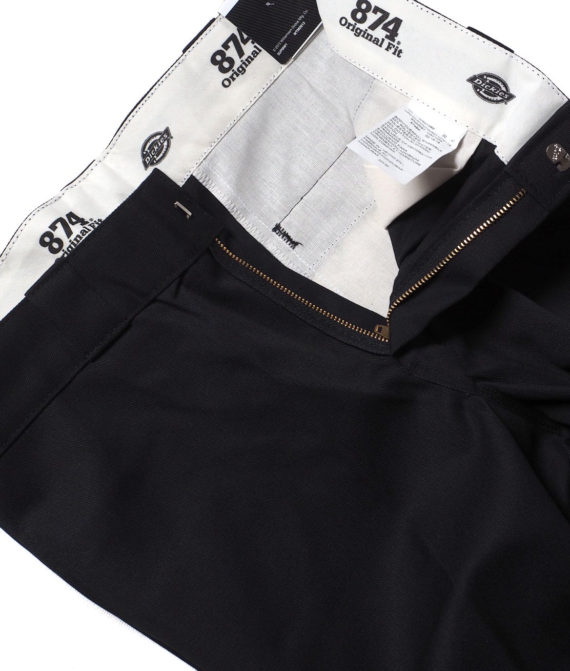 Dickies】#874 ORIGINAL FIT WORK PANT - BLACK ディッキーズ ワーク