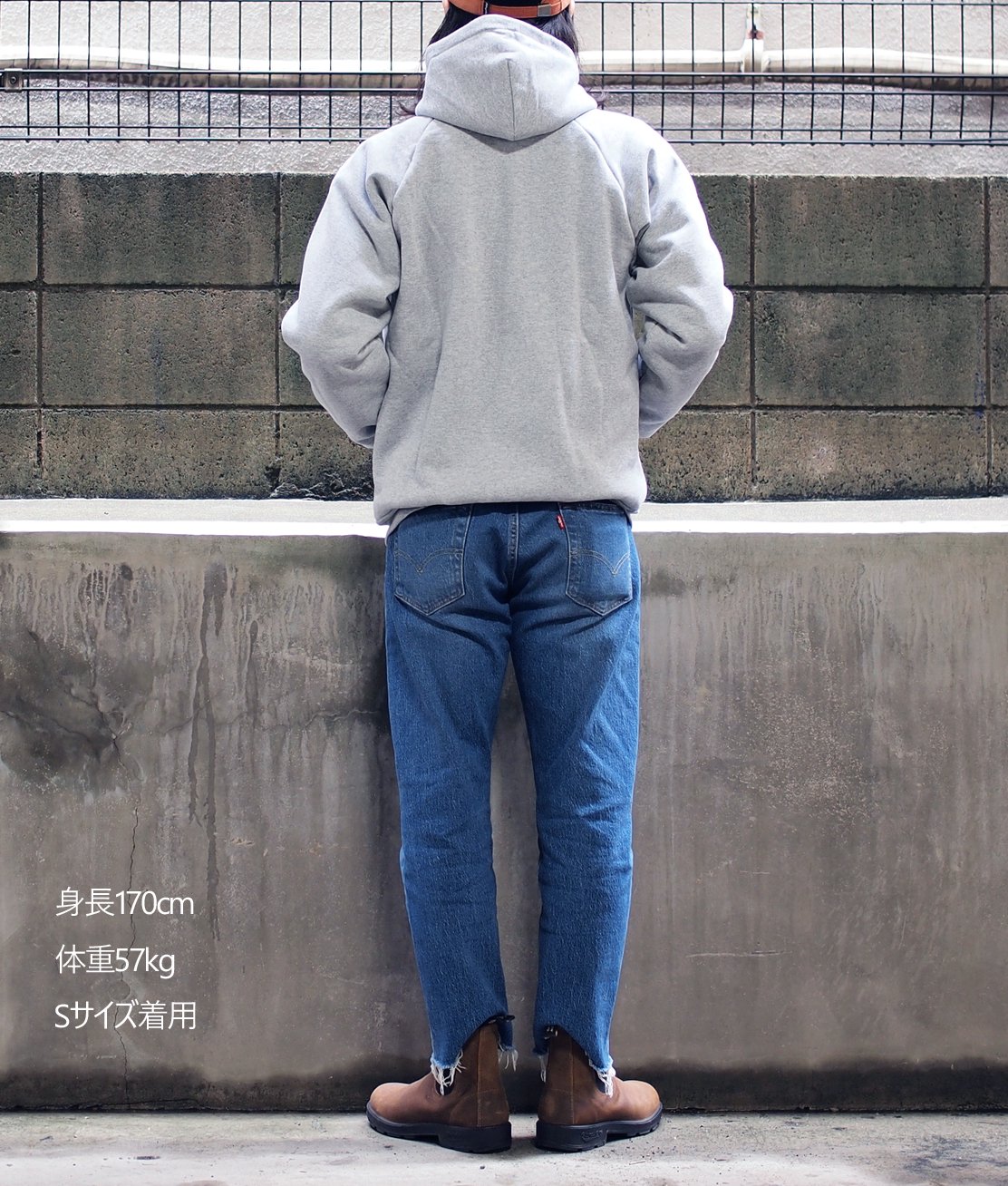 CAMBER】#531 ZIP HOODED CHILL BUSTER - GREY ジップパーカー 14 ...