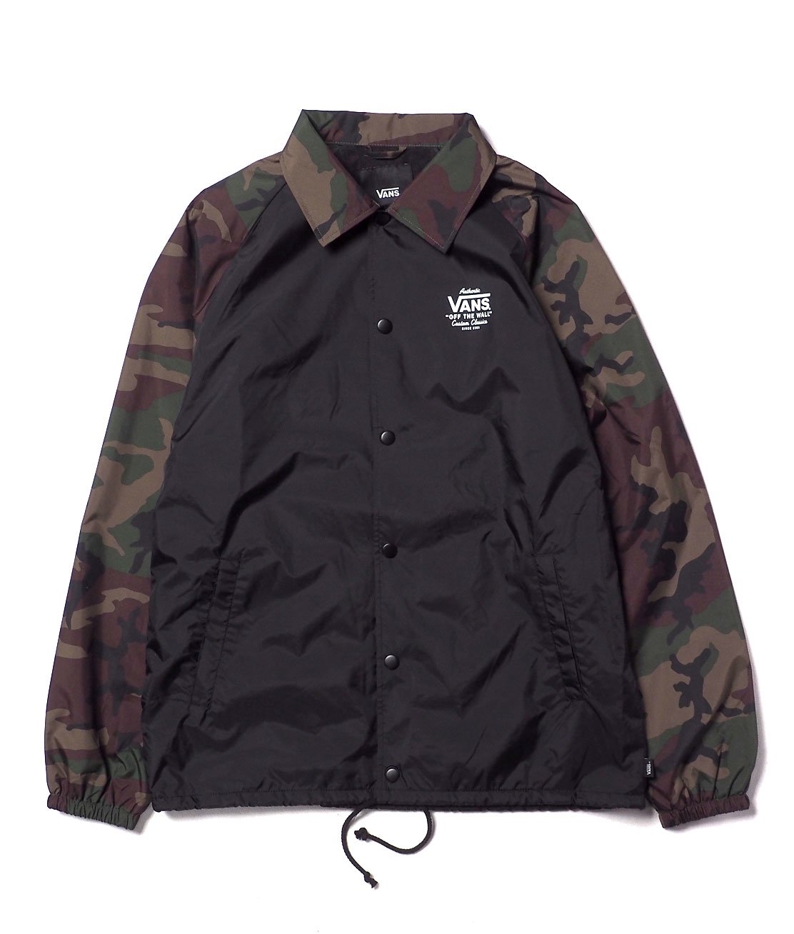 vans torrey jacket camo