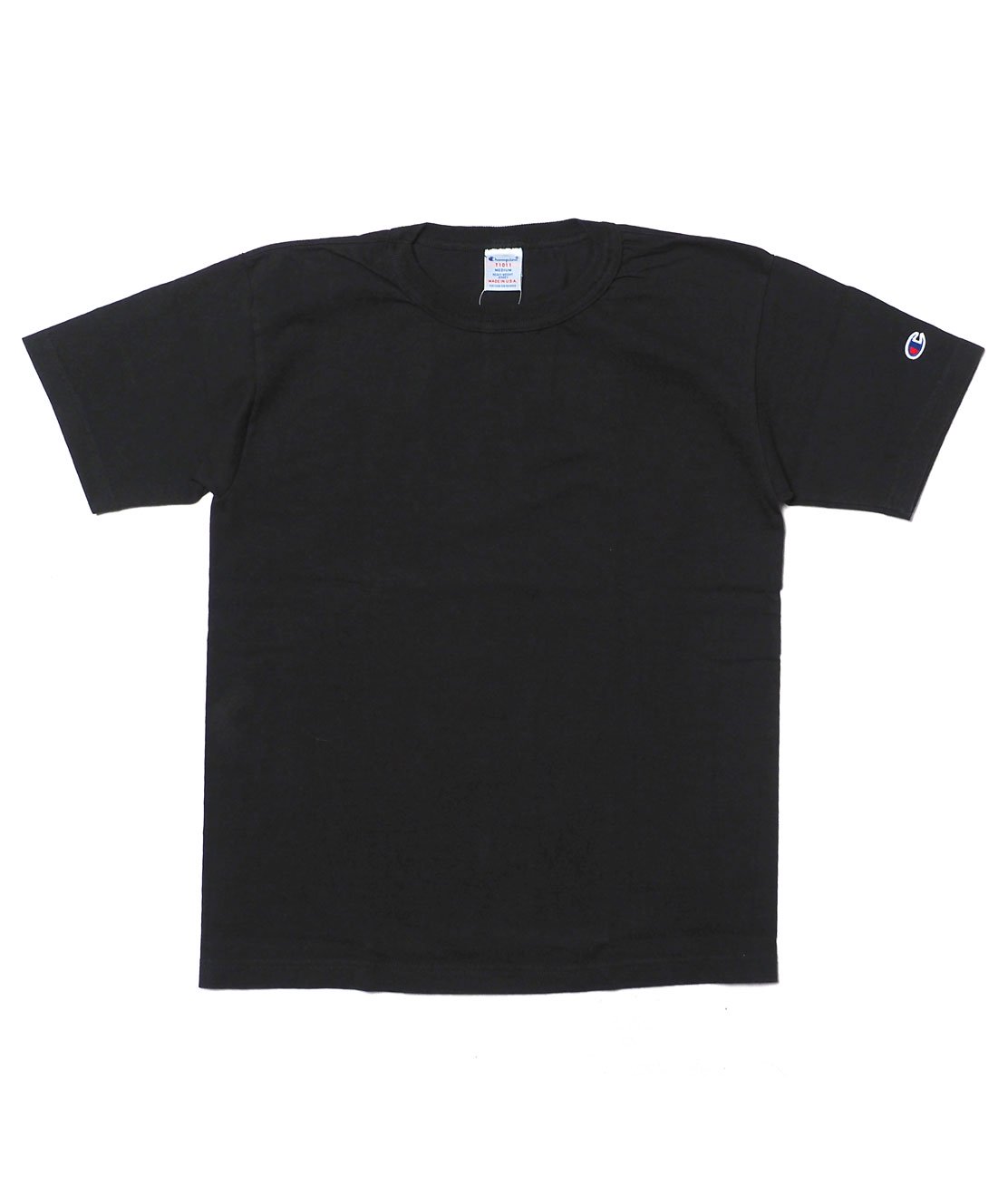 Champion-MADE IN USA】C5-P301 T1011 US TEE - BLACK Tシャツ 米国製