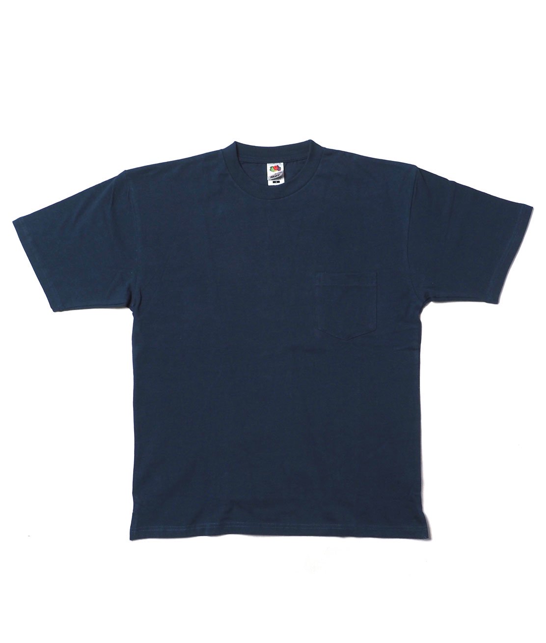 FRUIT OF THE LOOM】HEAVYWEIGHT TEE W/PK - NAVY ルーズシルエット T