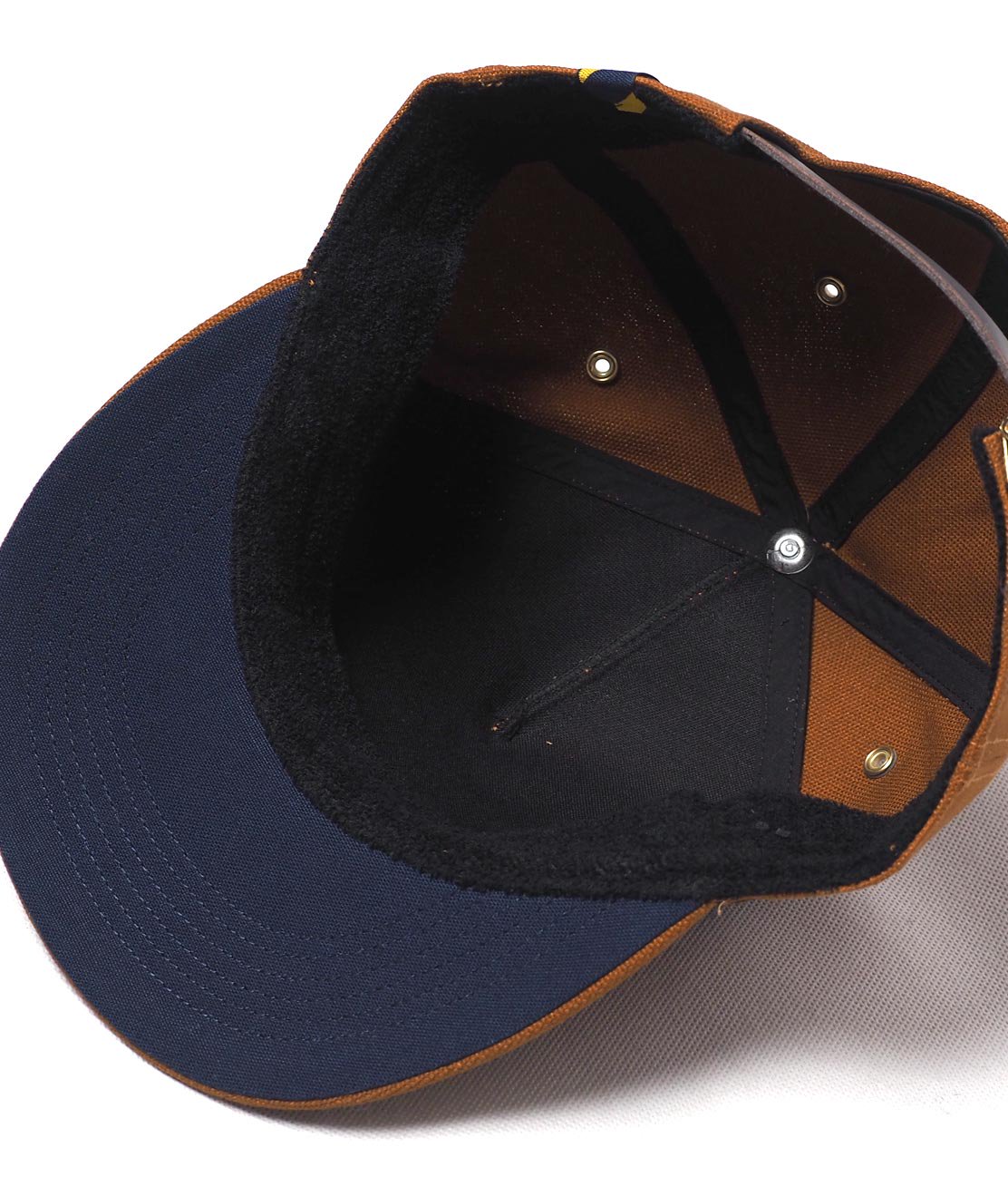 TRAD MARKS】BASIC CAP CV - BROWN キャップ 帽子 帆布 キャンバス 