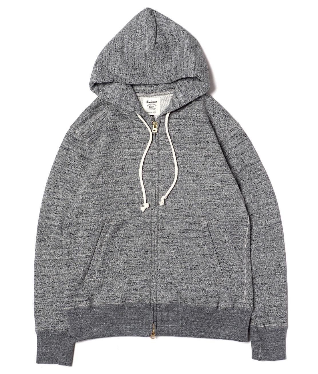 Jackman Jm7873 Gg Sweat Parka Charcoal スウェット パーカー 日本