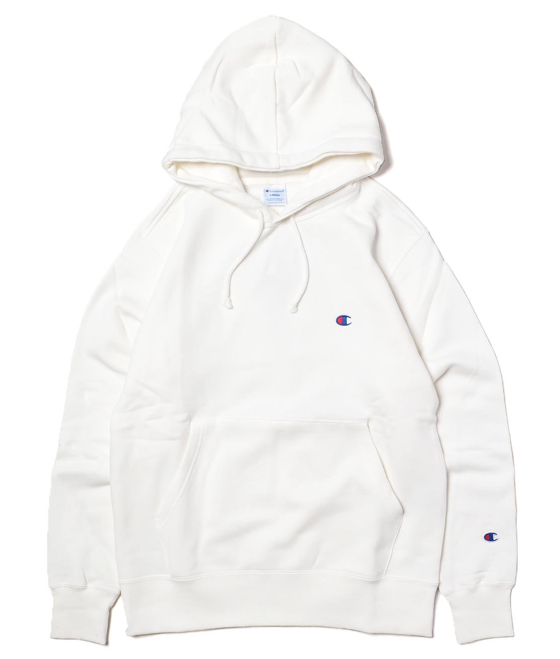 white hoodie basic