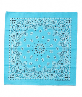 <img class='new_mark_img1' src='https://img.shop-pro.jp/img/new/icons47.gif' style='border:none;display:inline;margin:0px;padding:0px;width:auto;' />HAV-A-HANK22inch BANDANA - LIGHT BLUE Х MADE IN USA 饤ȥ֥롼