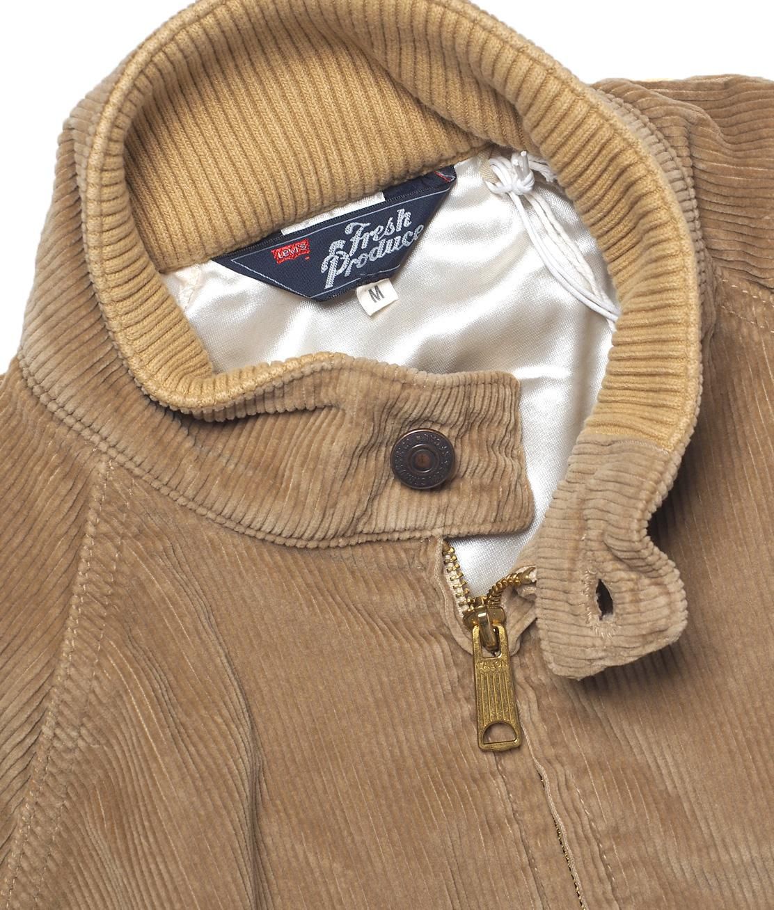 LEVI'S VINTAGE CLOTHING】FRESH PRODUCE BOMBER JACKET - APRICOT 