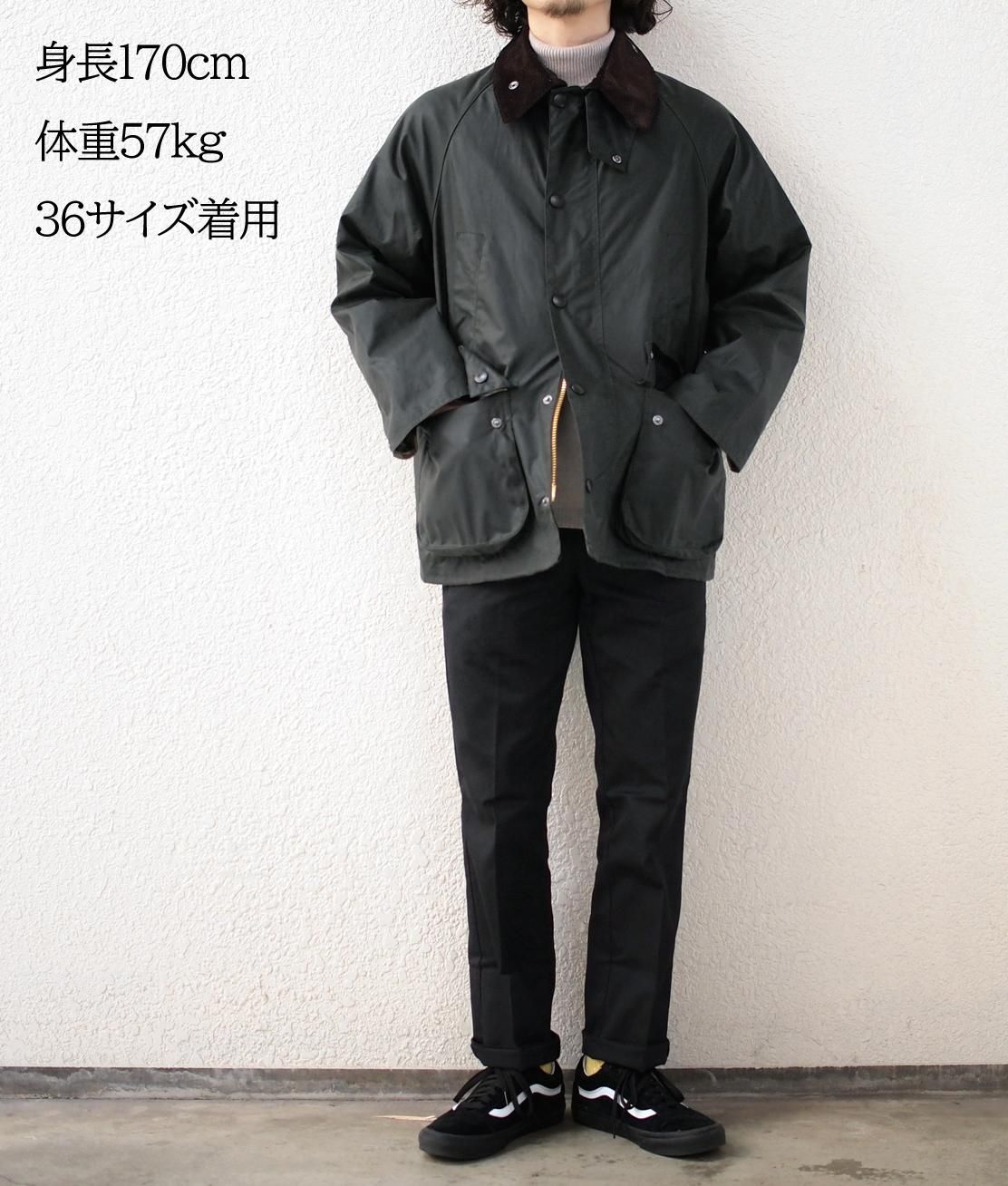 Barbour OS WAX BEDALE BLACK 40 サイズ - 通販 - gofukuyasan.com