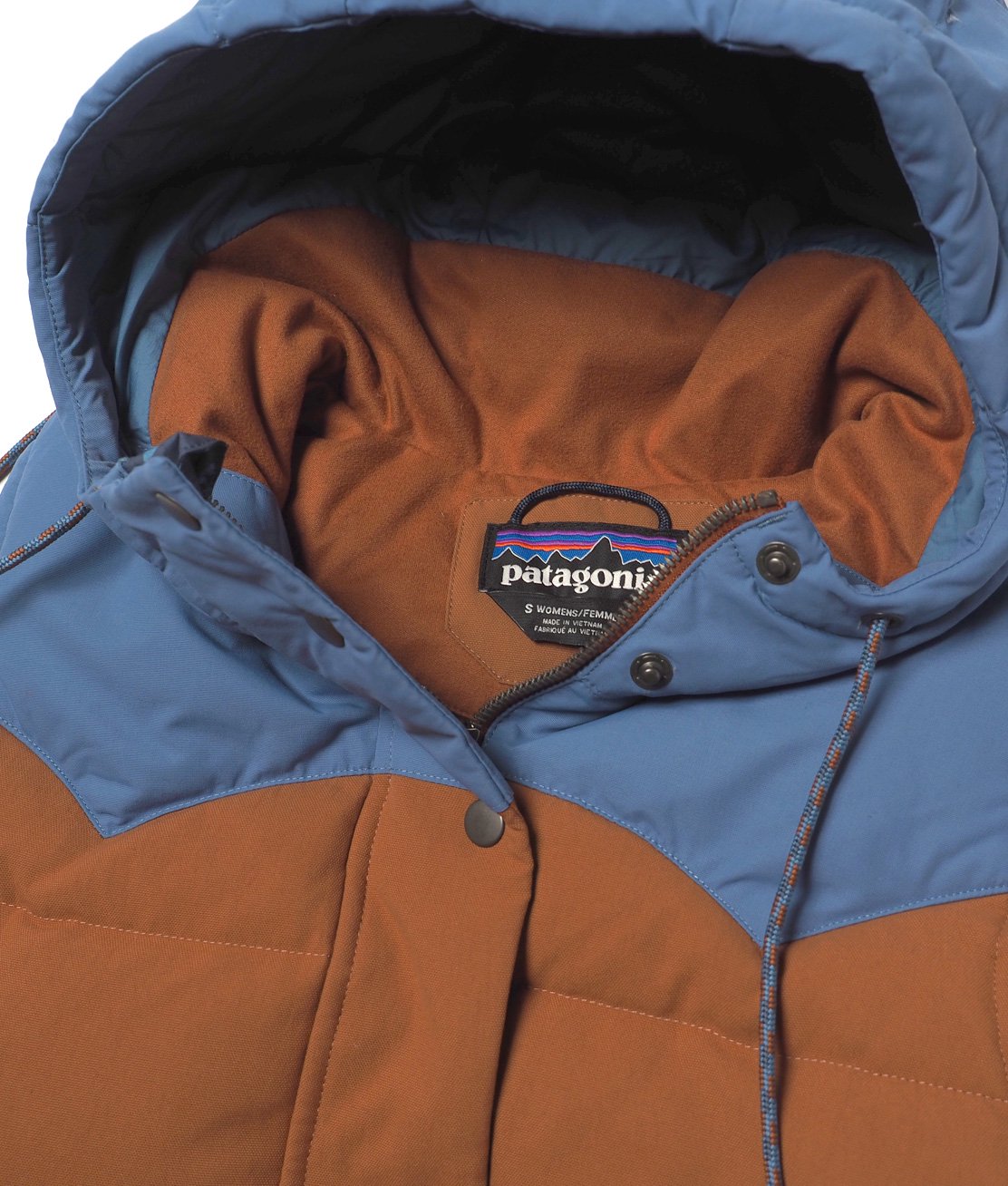 Patagonia】W's BIVY HOODED VEST - SISU BROWN ビビー フーデッド