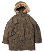 <img class='new_mark_img1' src='https://img.shop-pro.jp/img/new/icons20.gif' style='border:none;display:inline;margin:0px;padding:0px;width:auto;' />【RRL】FAUX-FUR-TRIM CAMO PARKA - OLIVE CAMO フード ジャケット コート
