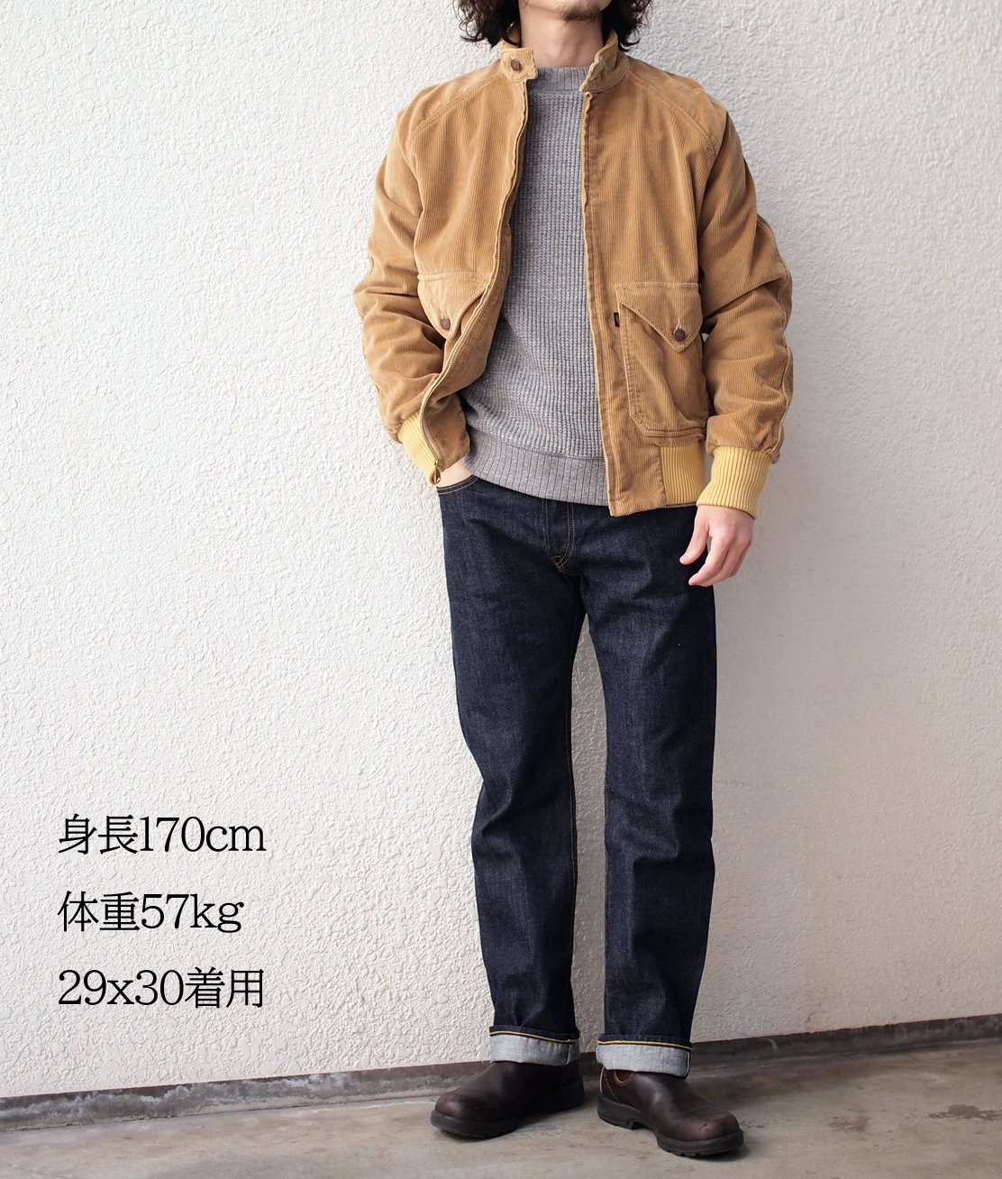 RRL】STRAIGHT FIT ONCE-WASHED JEAN - INDIGO デニム ジーンズ USA製