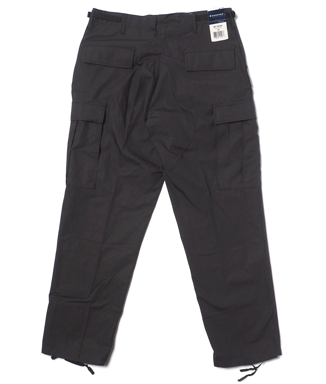 【PROPPER】BDU TROUSER 100% COTTON RIPSTOP - BLACK カーゴパンツ プロッパー - HUNKY DORY