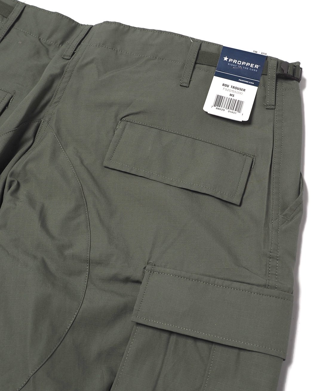 PROPPER】BDU TROUSER 100% COTTON RIPSTOP - OLIVE カーゴパンツ