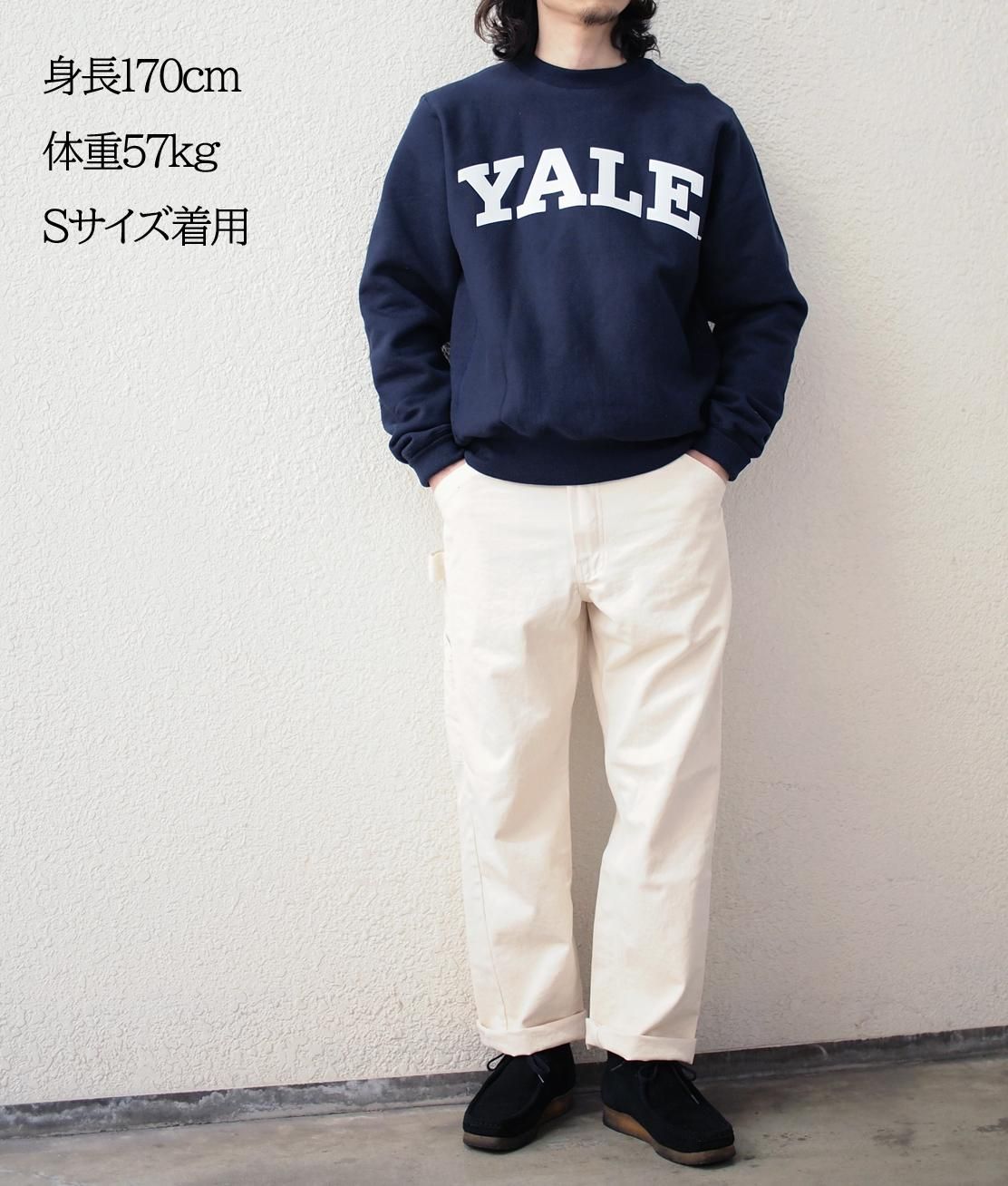 Champion IMPORTRW CREW NECK SWEAT "YALE"   NAVY イェール大学