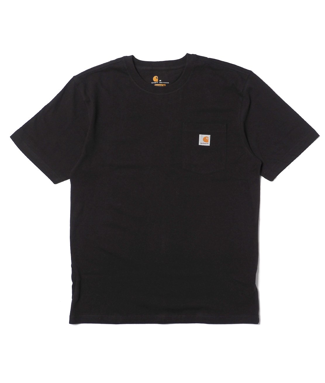 CARHARTT】K87 WORKWEAR POCKET TEE - BLACK ポケット Tシャツ 米国