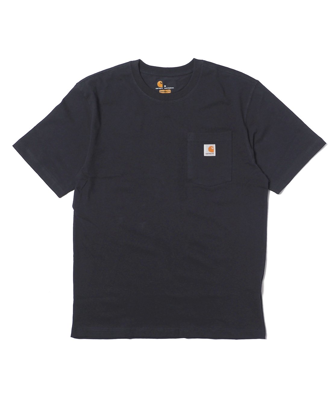 CARHARTT】K87 WORKWEAR POCKET TEE - NAVY ポケット Tシャツ 米国流通