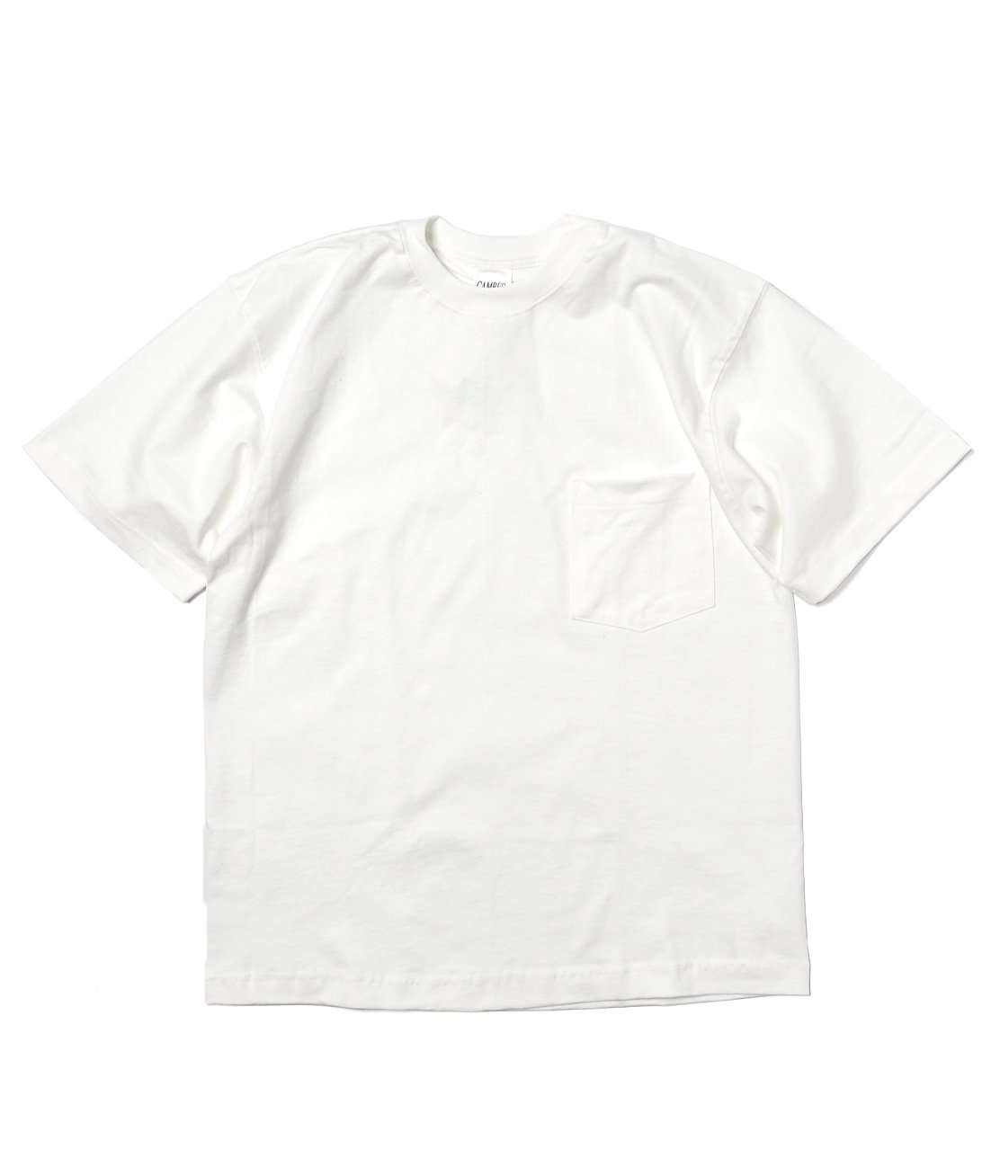 CAMBER】#302 POCKET TEE - WHITE ポケット Tシャツ 8オンス USA製