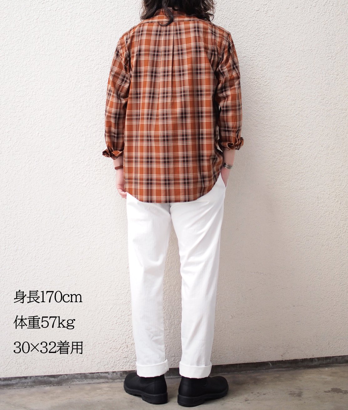 RRL】HERRINGBONE TWILL CHINO PANT - WHITE チノ パンツ ヘリンボーン