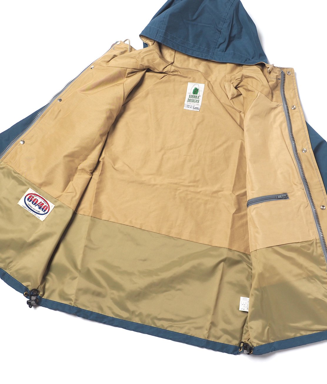 SIERRA DESIGNS】8001 SHORT PARKA - NAVY/V.TAN マウンテンパーカー