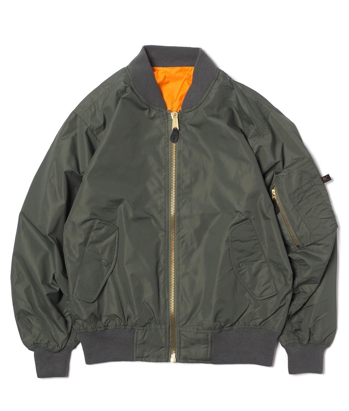 【ROTHCO】LIGHTWEIGHT MA-1 FLIGHT JACKET - SAGE GREEN フライトジャケット リバーシブル -  HUNKY DORY