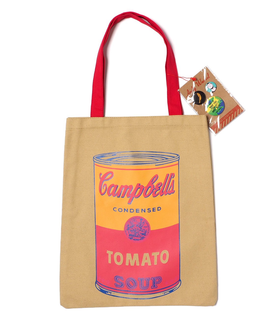 Andy Warhol】CAMPBELL'S SOUP TOTE アンディーウォーホール トート