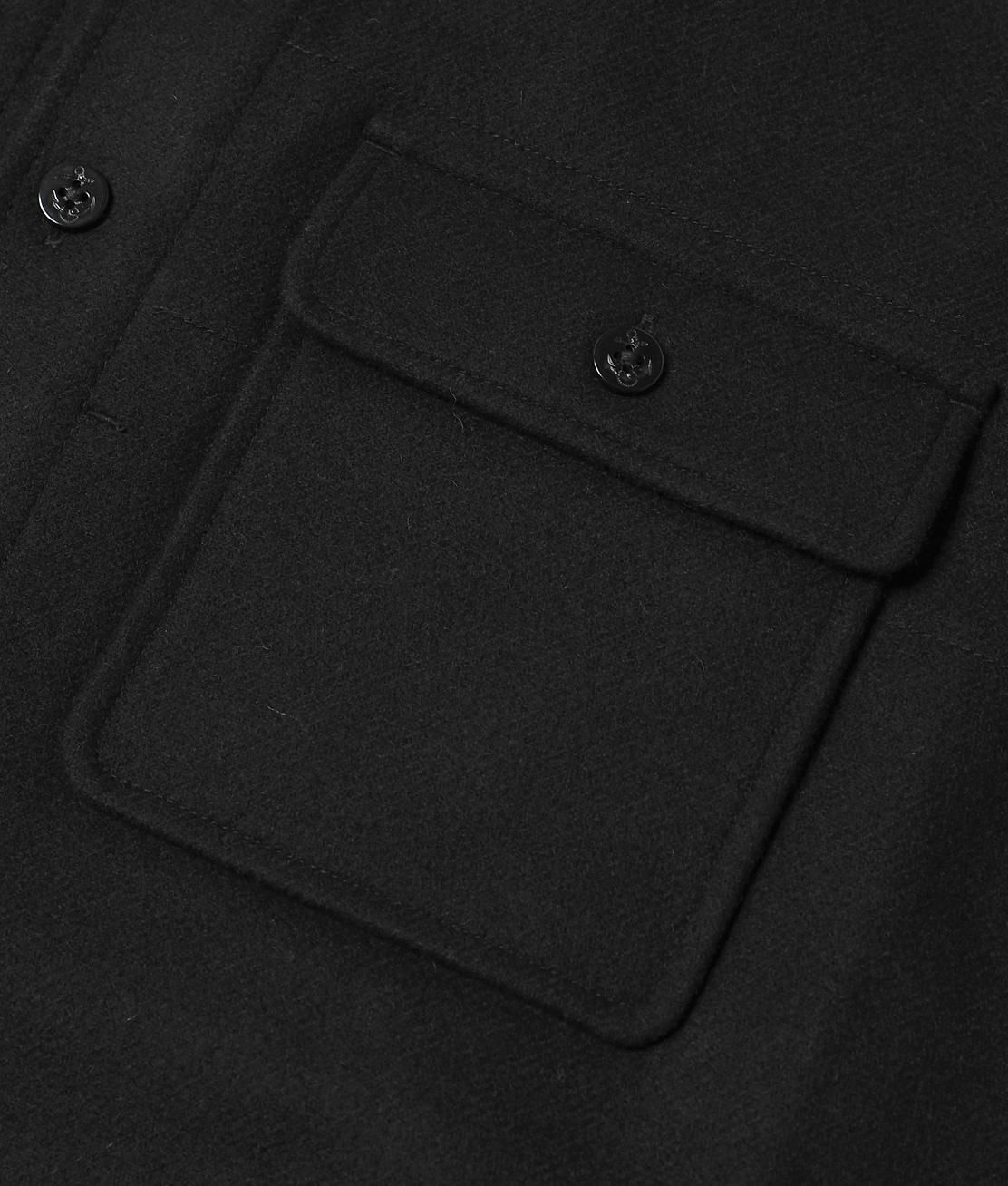 FIDELITY】CPO SHIRT JACKET - BLACK フィデリティー シャツ