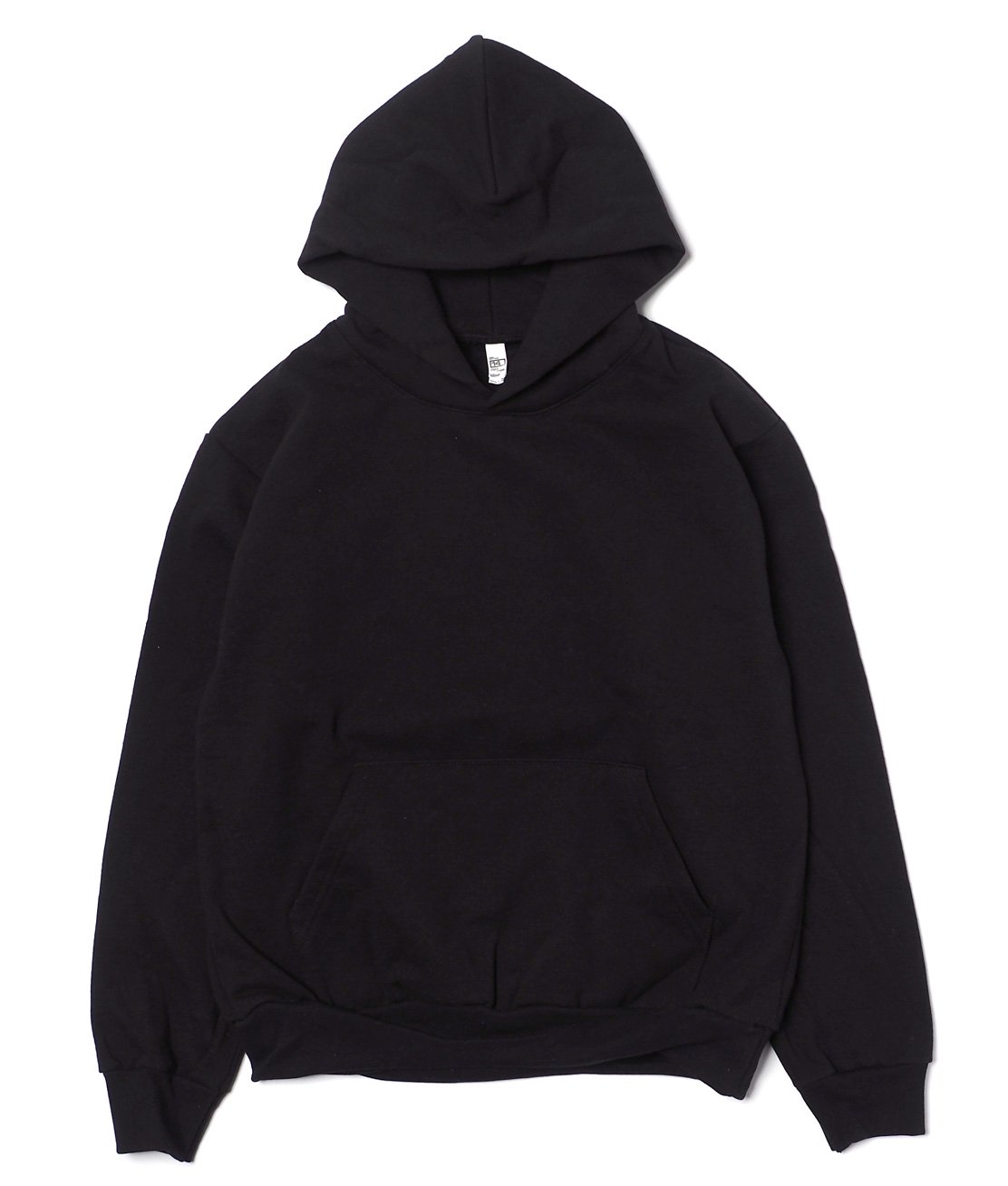 LOS ANGELES APPAREL】HF09 14oz. HEAVY HOODED SWEAT - BLACK