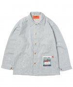 <img class='new_mark_img1' src='https://img.shop-pro.jp/img/new/icons47.gif' style='border:none;display:inline;margin:0px;padding:0px;width:auto;' />UNIVERSAL OVERALL8oz INDIGO HICKORY DENIM COVERALL - USED С ڥ󥭲ù