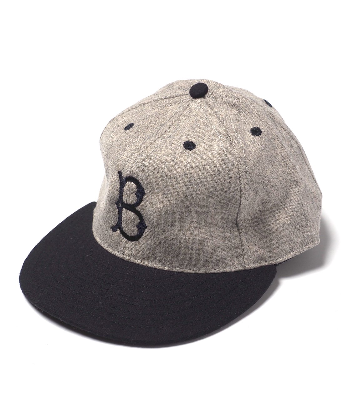 COOPERSTOWN】BROOKLYN DODGERS 1955 - Lt.GREY/NAVY キャップ