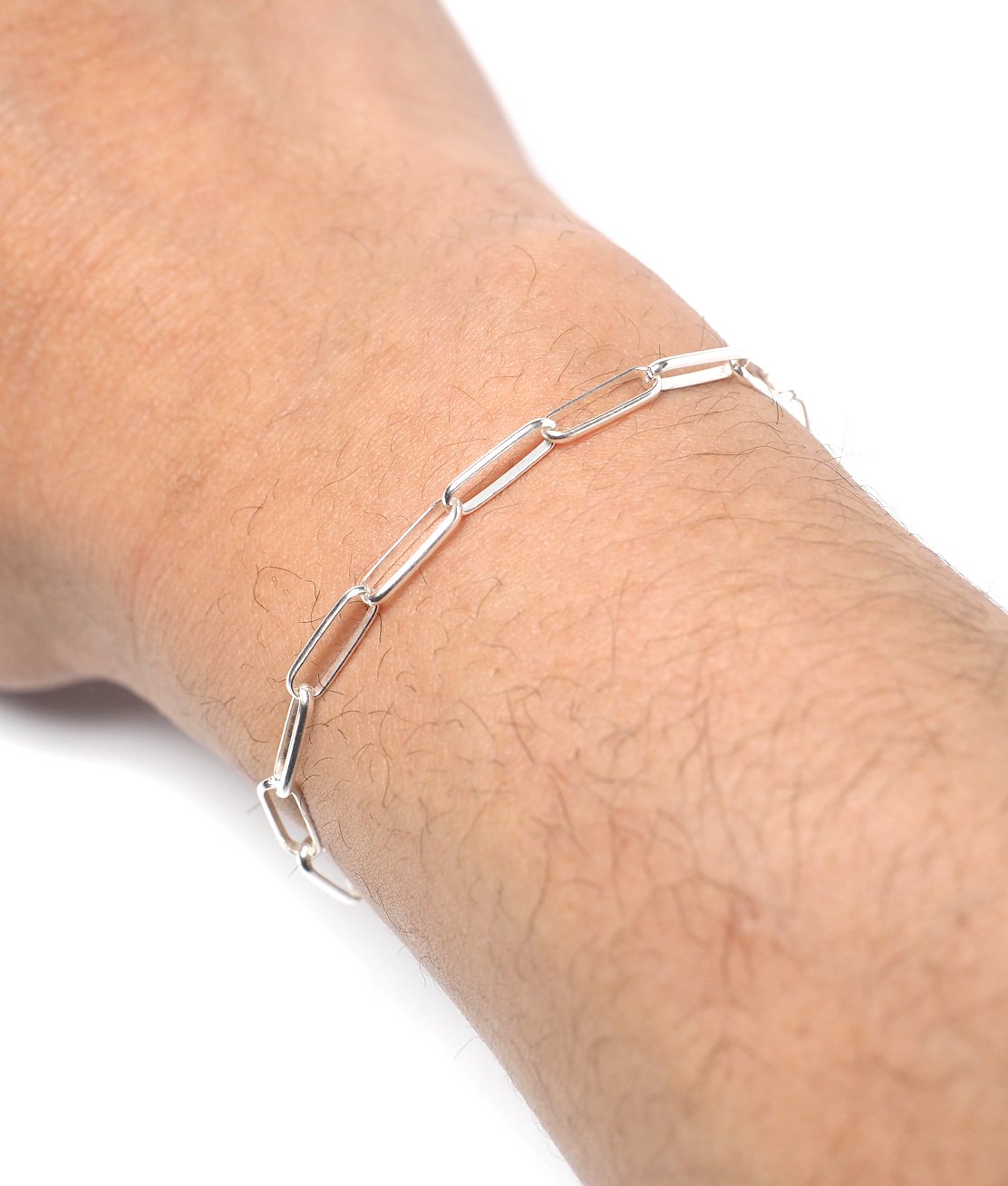 Esperanto】EM-769B OVAL CHAIN BRACELET チェーンブレスレット 925