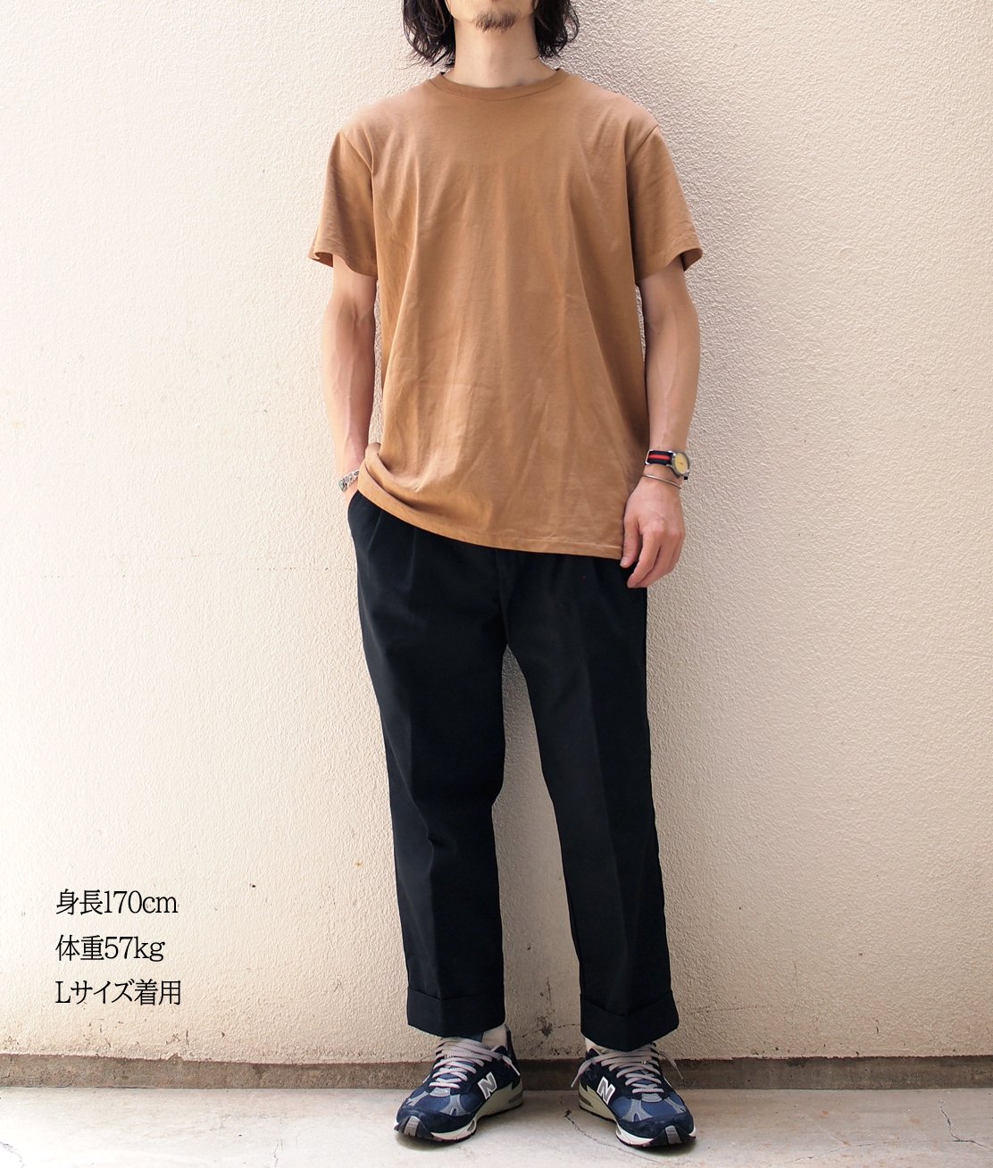 Velva Sheen】2P CREW TEE 