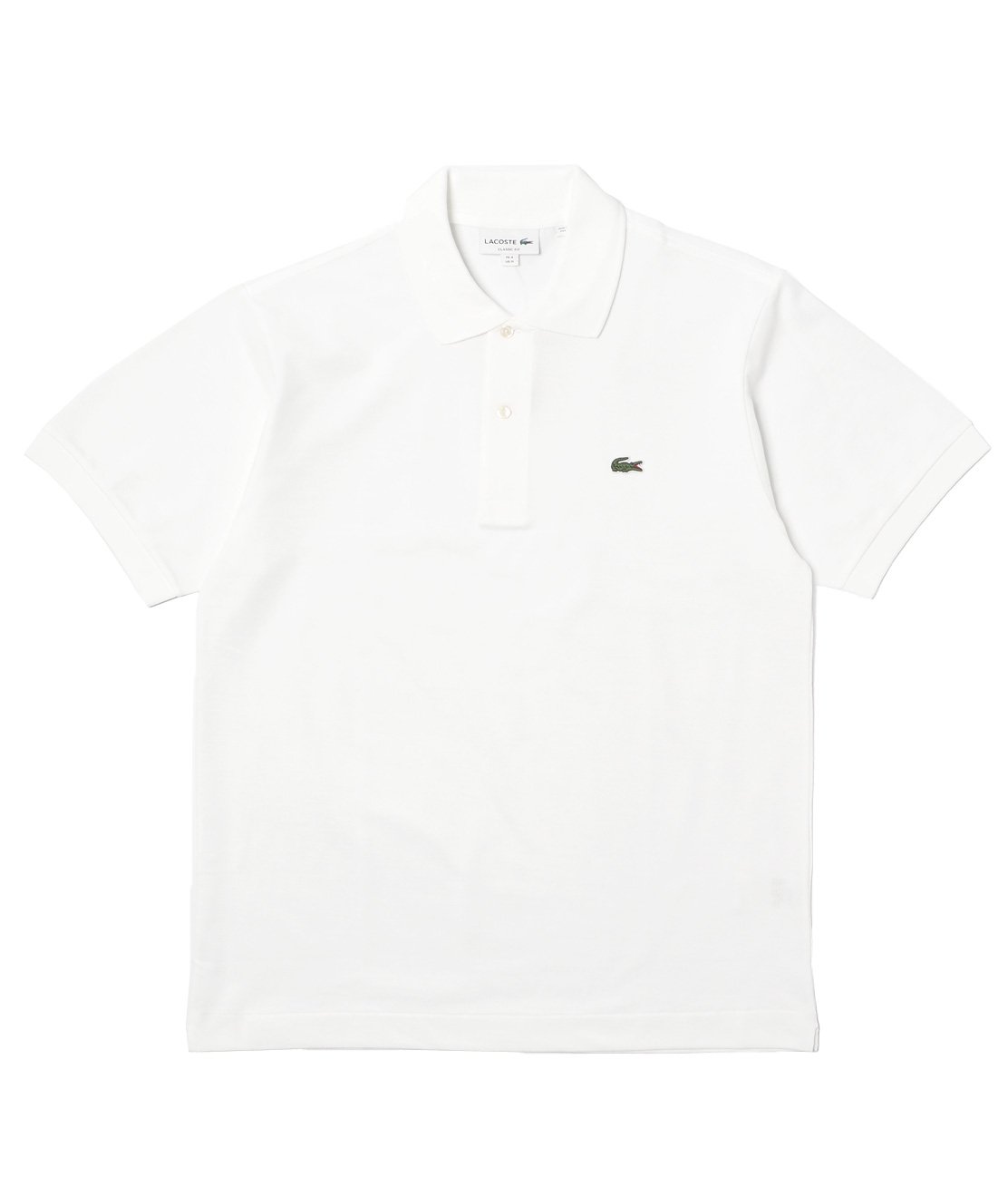 LACOSTE】L1212 S/S CLASSIC PIQUET POLO - WHITE ポロシャツ ラコステ