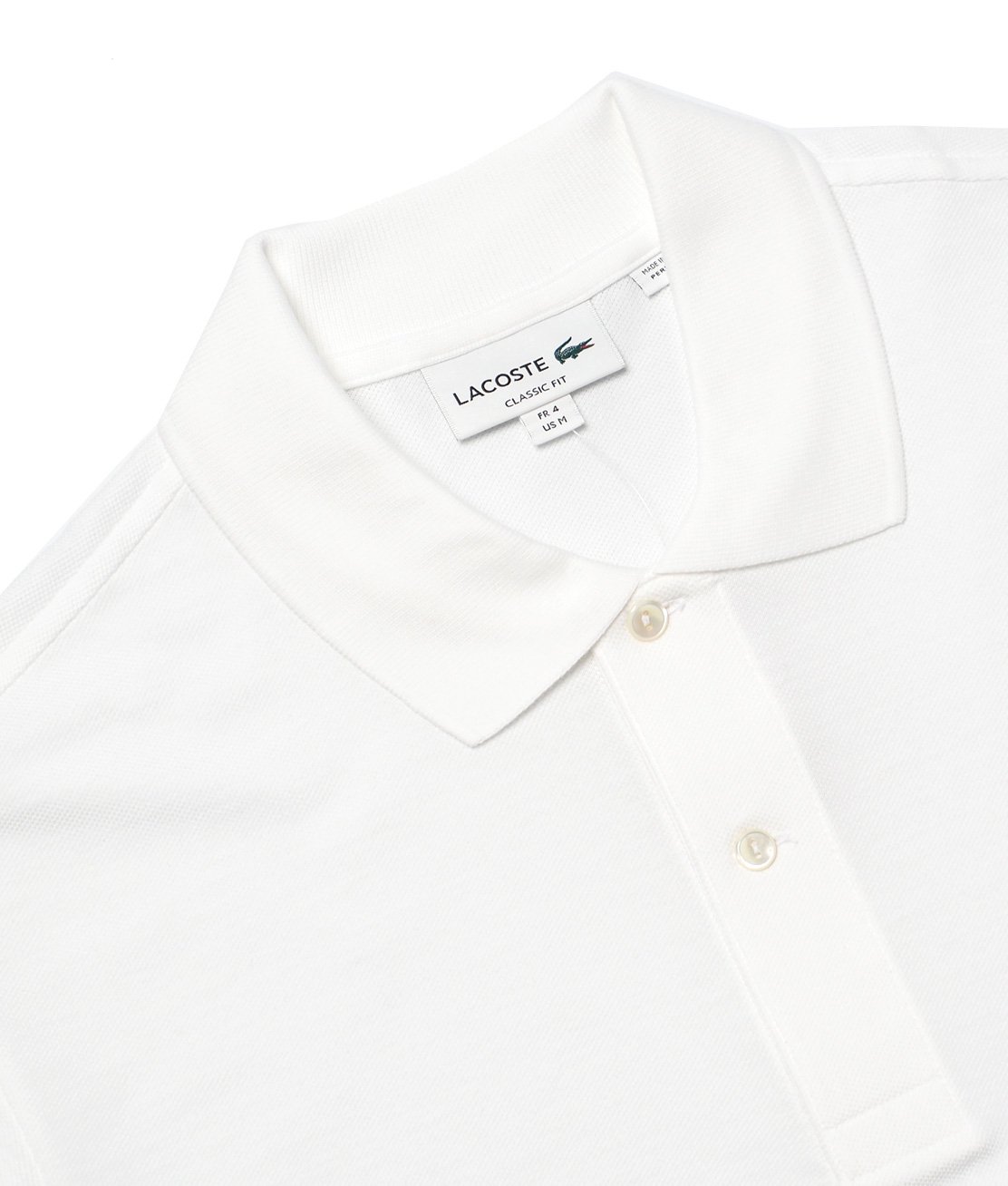 LACOSTE】L1212 S/S CLASSIC PIQUET POLO - WHITE ポロシャツ ラコステ 