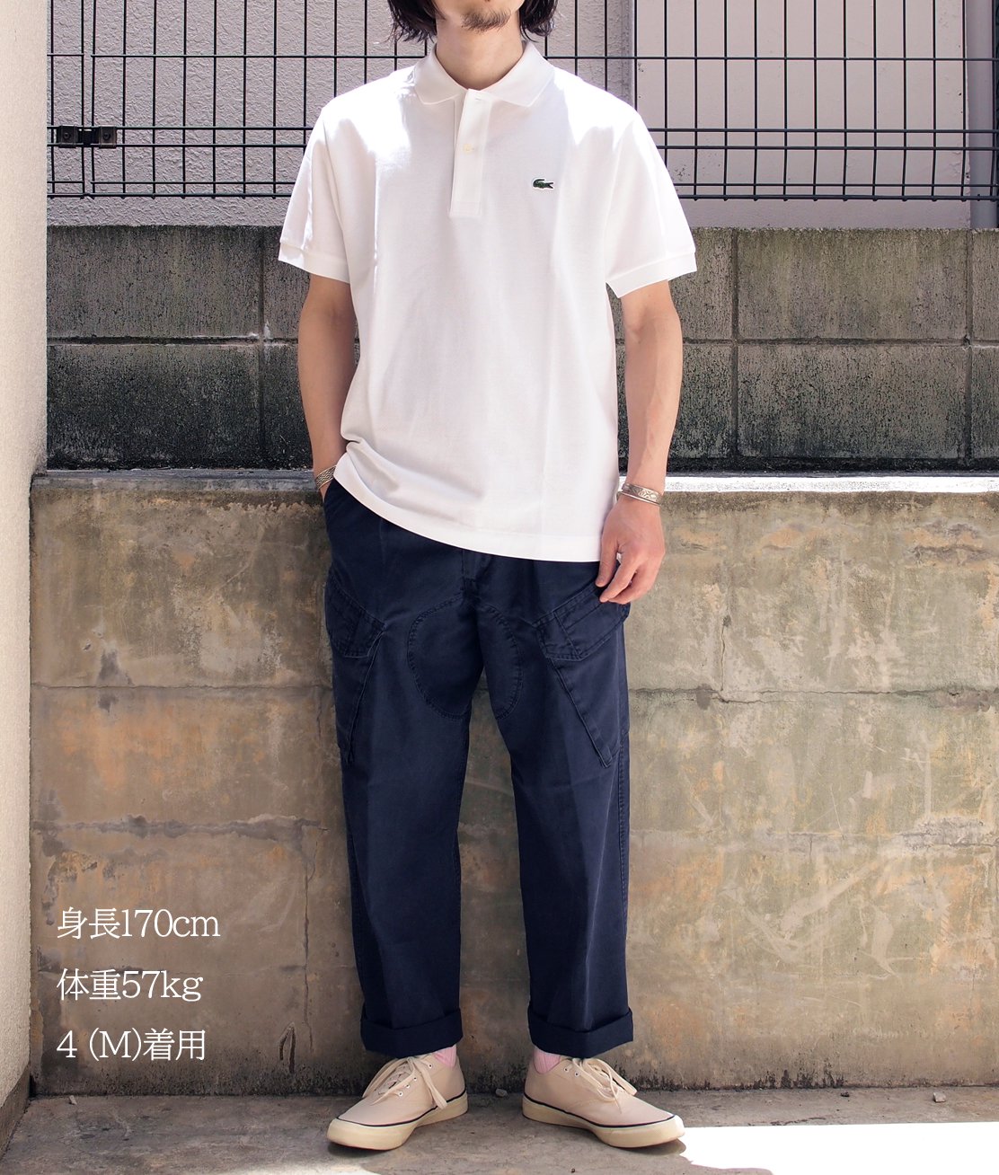 LACOSTE】L1212 S/S CLASSIC PIQUET POLO - WHITE ポロシャツ ラコステ