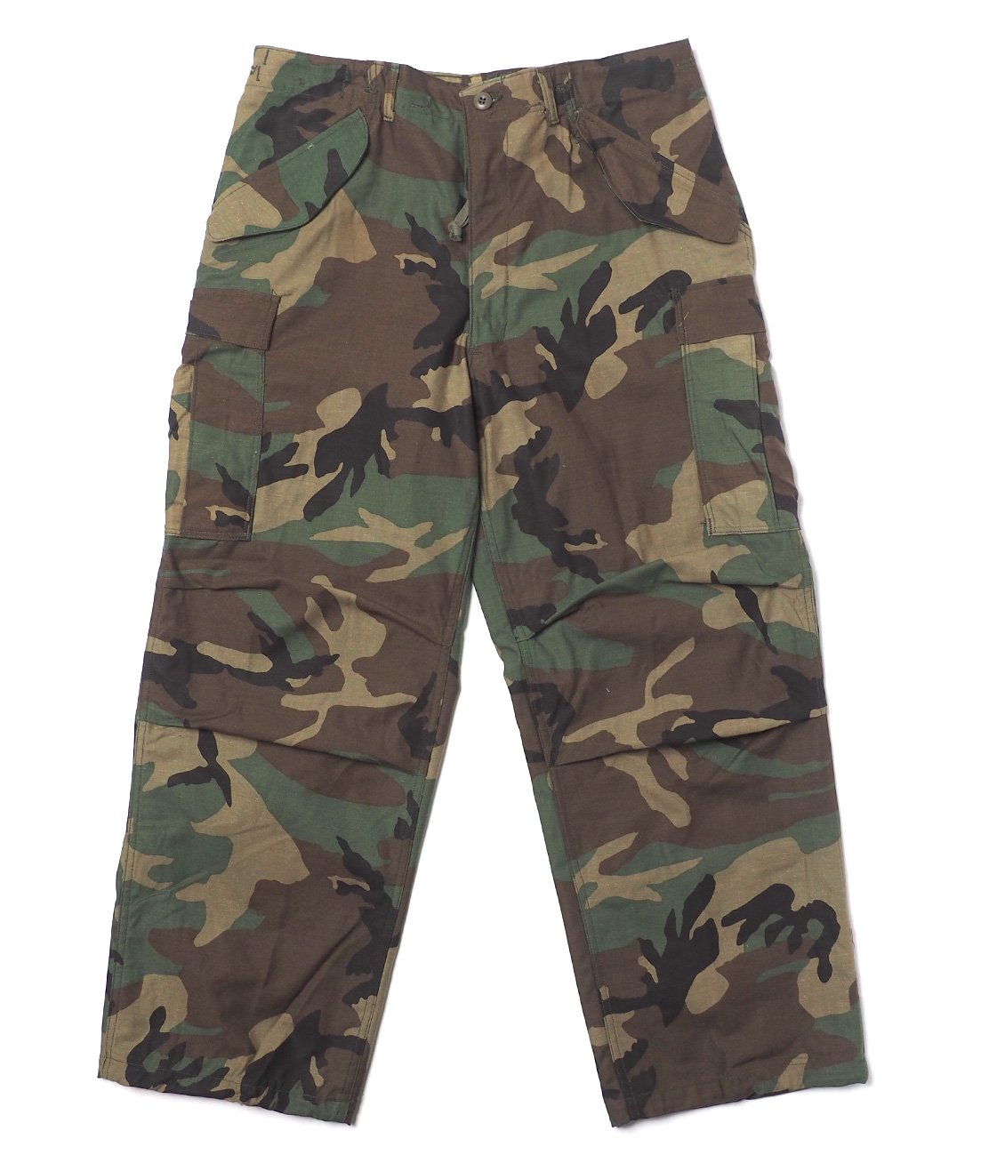DEAD STOCK】80s US ARMY M-65 TROUSERS - WOODLAND CAMO アメリカ軍