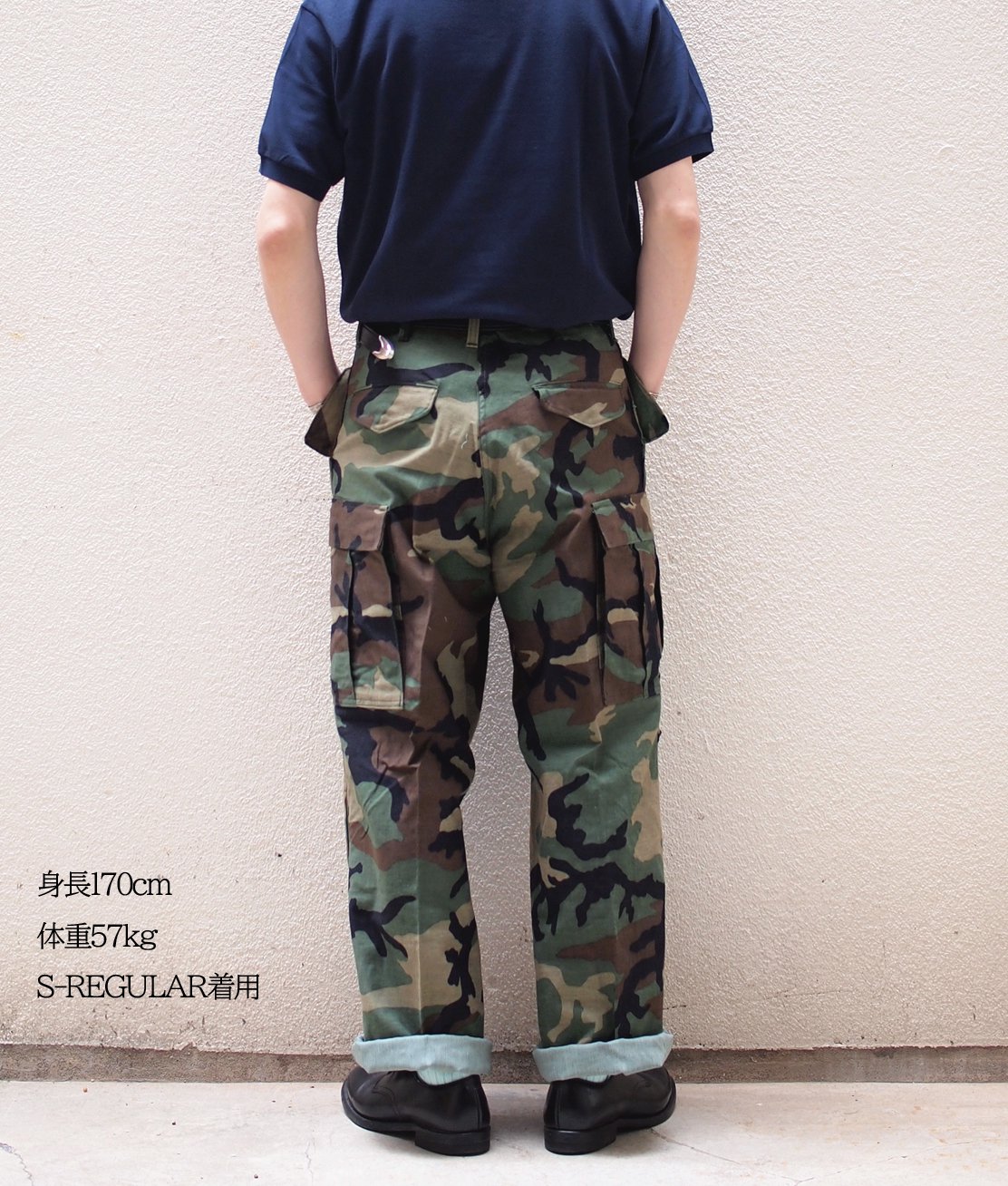 DEAD STOCK】80s US ARMY M-65 TROUSERS - WOODLAND CAMO アメリカ軍