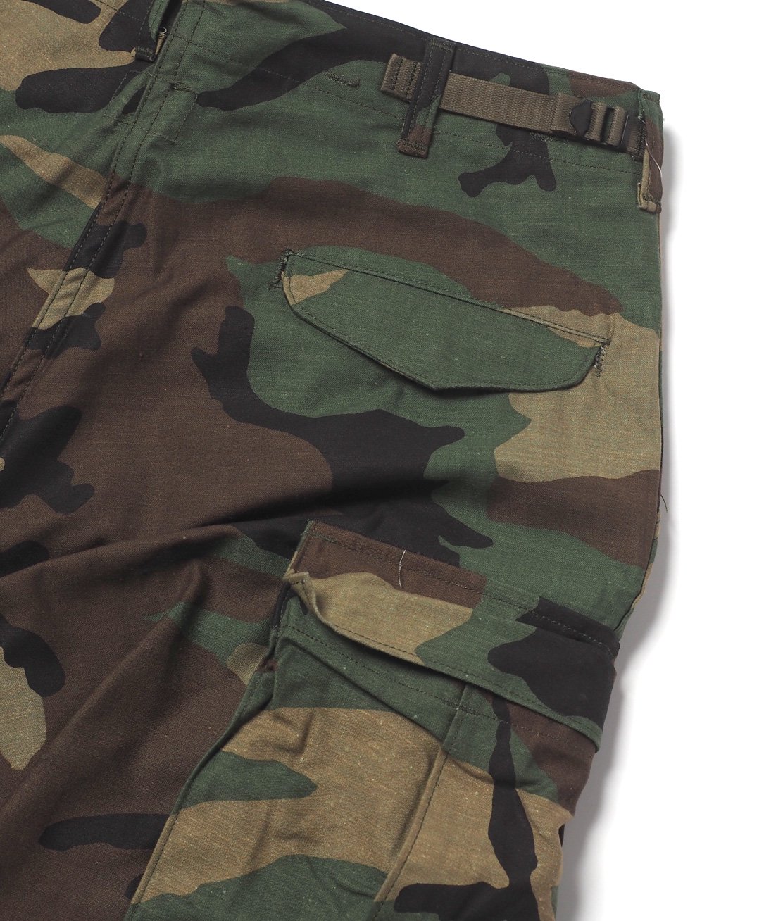 DEAD STOCK】80s US ARMY M-65 TROUSERS - WOODLAND CAMO アメリカ軍 