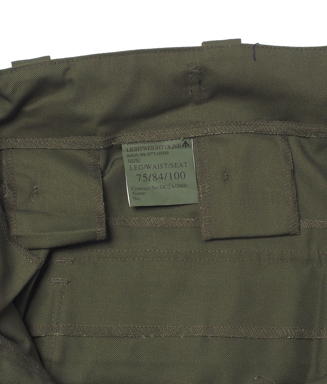 DEAD STOCK】BRITISH ARMY LIGHTWEIGHT TROUSERS - OLIVE