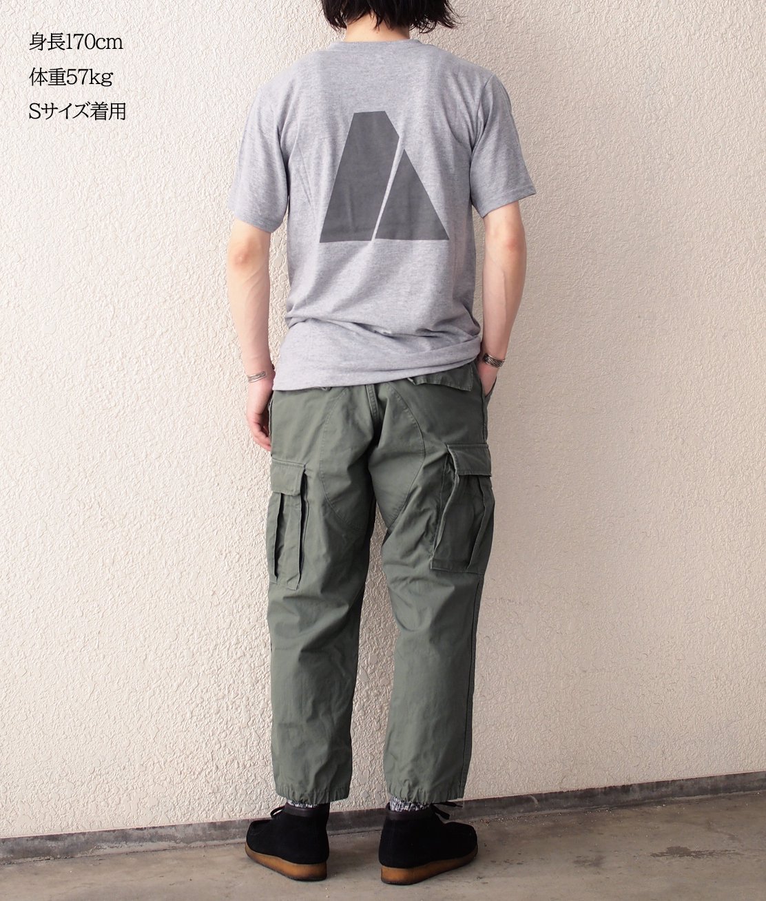 【DEAD STOCK】US ARMY IPFU TEE - GREY アメリカ陸軍