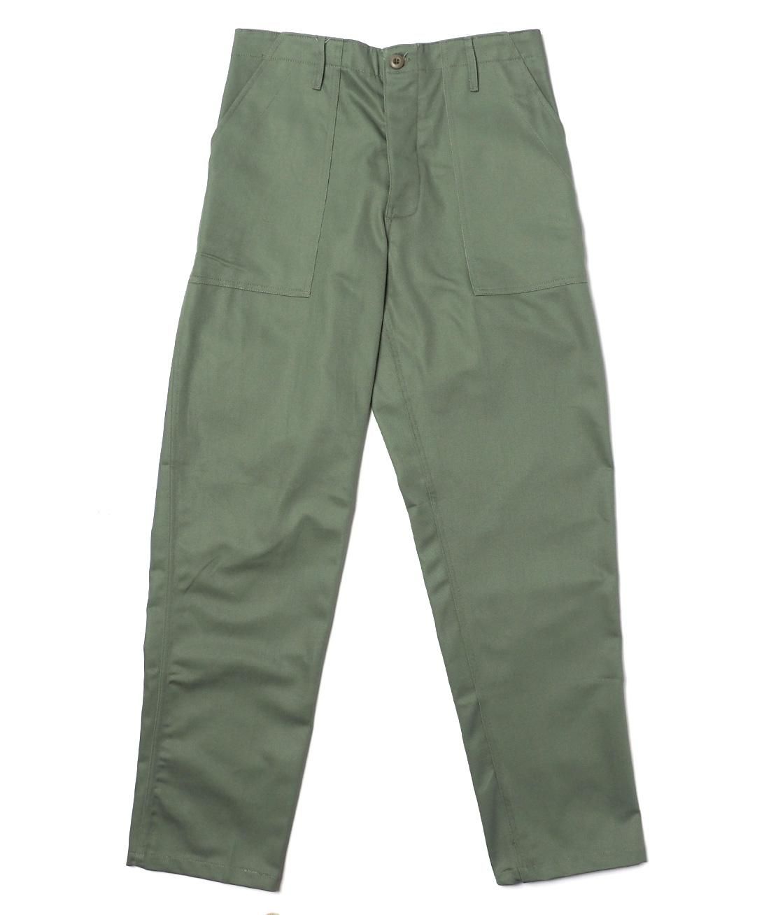 DEAD STOCK】US ARMY UTILITY TROUSERS - OLIVE GREEN 米軍 ベイカー 