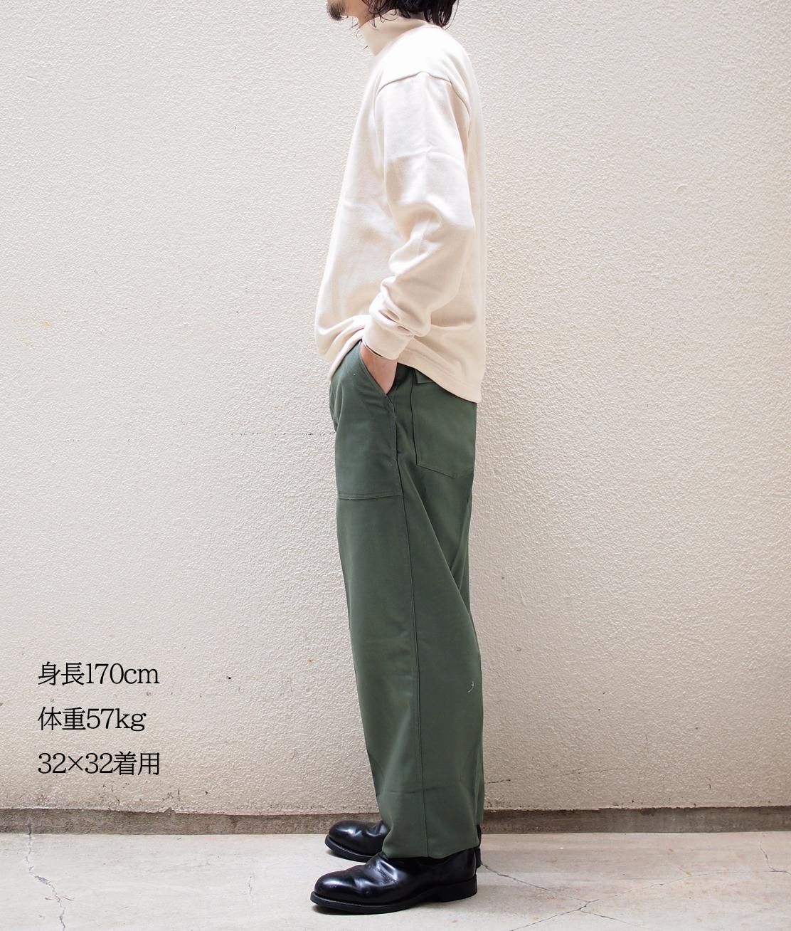 DEAD STOCK】US ARMY UTILITY TROUSERS - OLIVE GREEN 米軍 ベイカー 