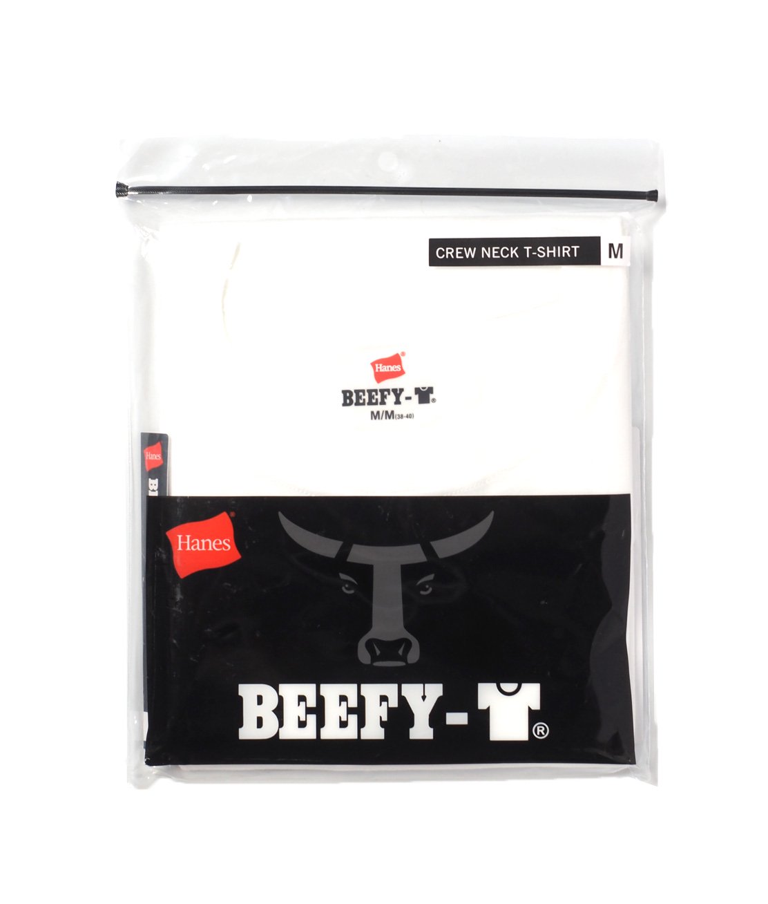 Hanes】H5180 BEEFY TEE - WHITE ビーフィー Tシャツ 6.1オンス 厚手