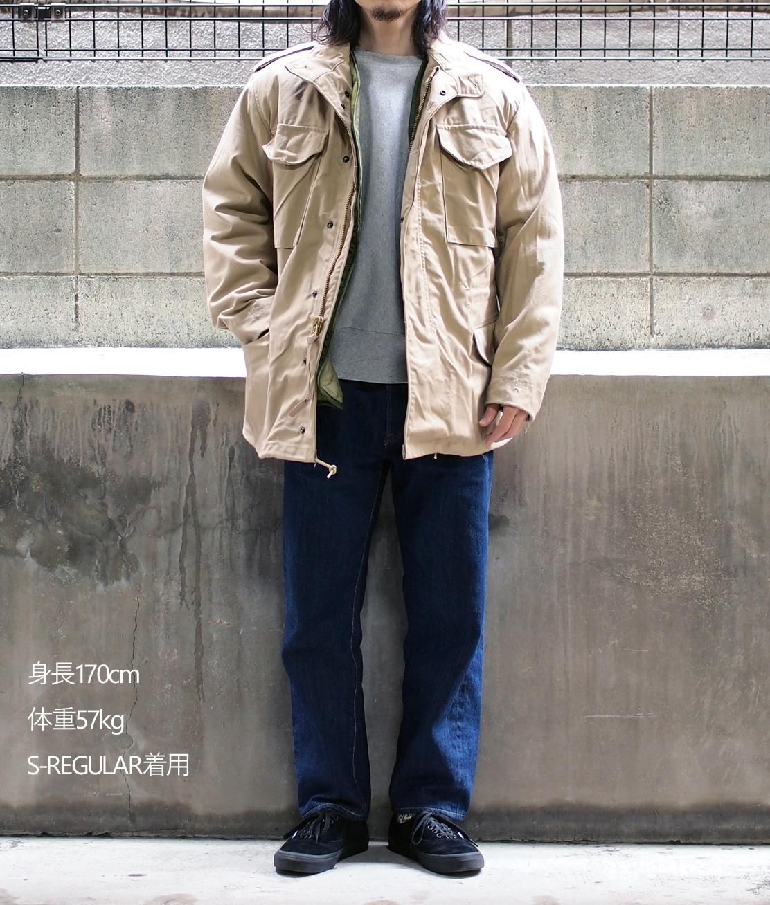 DEAD STOCK】90s US ARMY M-65 FIELD JACKET W/LINER - KHAKI アメリカ ...