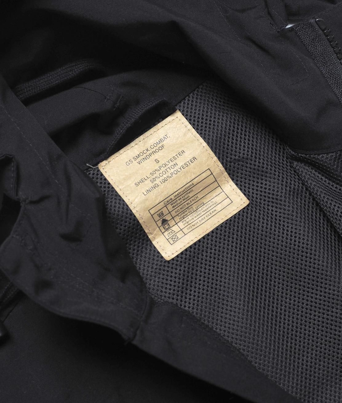 DEAD STOCK】90s UK GS WINDPROOF SMOCK JACKET - BLACK イギリス