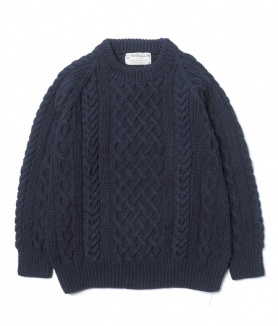 <img class='new_mark_img1' src='https://img.shop-pro.jp/img/new/icons47.gif' style='border:none;display:inline;margin:0px;padding:0px;width:auto;' />INVERALLAN1A CREW ARAN - INDIGO С 󥻡 ǥ