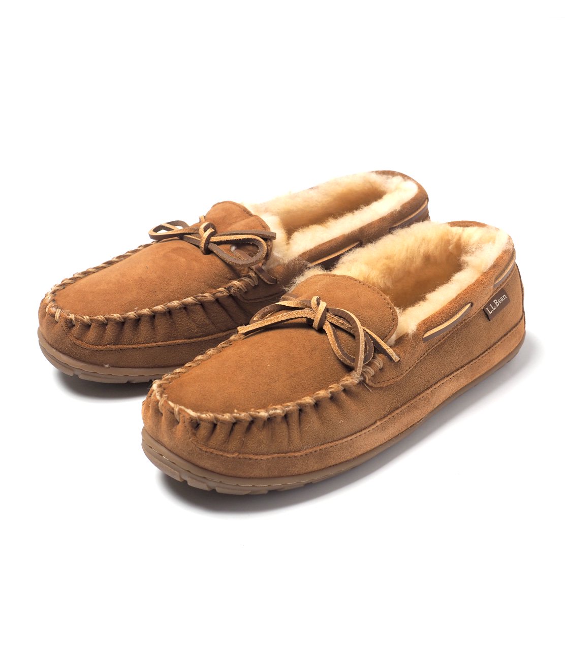 【L.L.Bean】WICKED GOOD SLIPPER MOCCASINS - BROWN モカシンシューズ スリッパ 暖かい - HUNKY  DORY