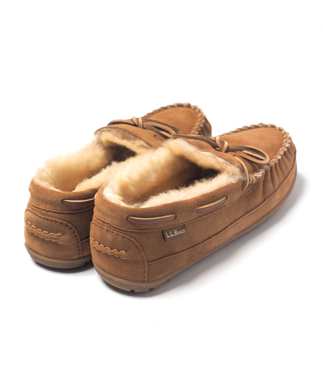L.L.Bean】WICKED GOOD SLIPPER MOCCASINS - BROWN モカシンシューズ 