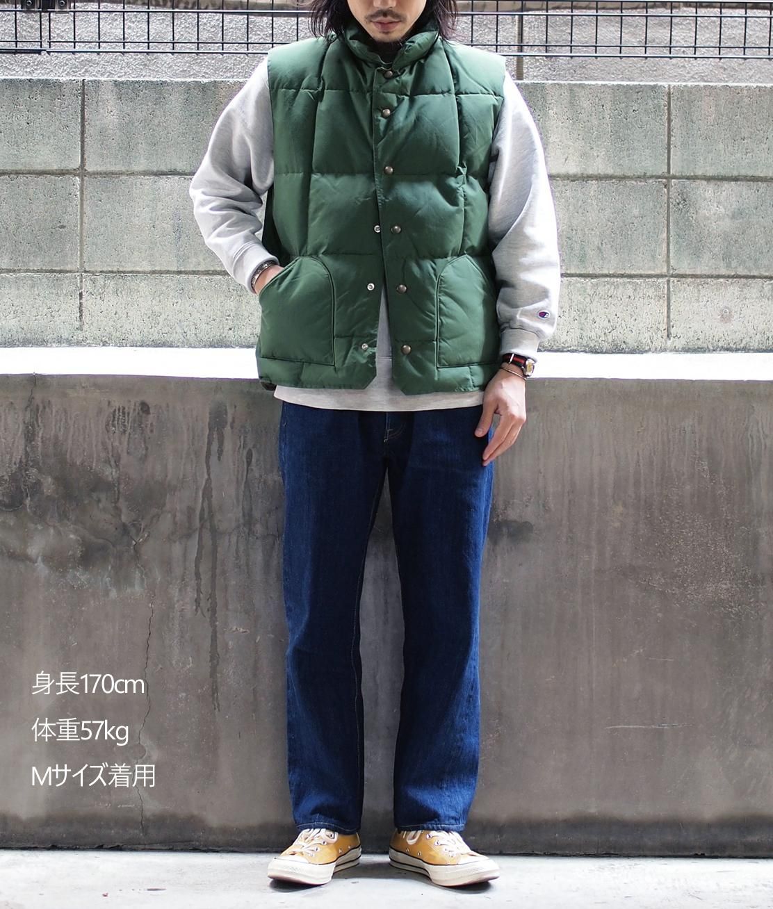 SIERRA DESIGNS】7981 DOWN SIERRA VEST - GREEN ダウンベスト 60/40